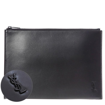 생로랑 YSL 블랙모노그램 클러치백/607779 1JB0U 1000