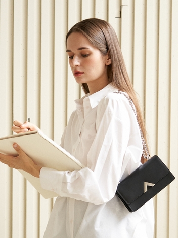 Edero mini silver bag_Black