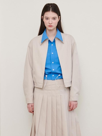 SOLOTEX 2WAY BLOUSON_LIGHT BEIGE