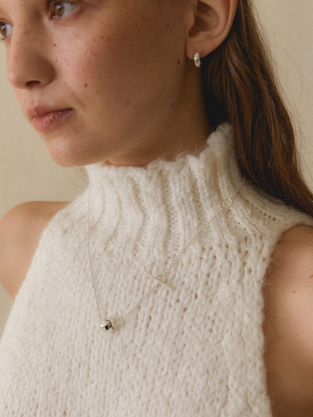 logo ball necklace