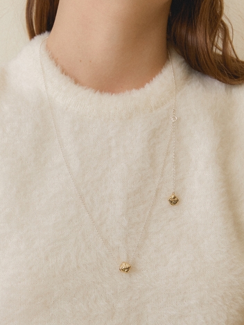 [예약판매 6/21 SILVER] rhombic long necklace