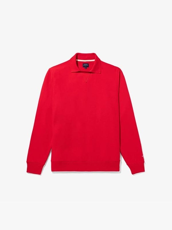 [해외] NOAH 노아 POLO COLLAR CREW NECK 레드