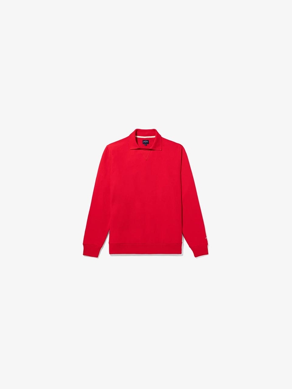 [해외] NOAH 노아 POLO COLLAR CREW NECK 레드