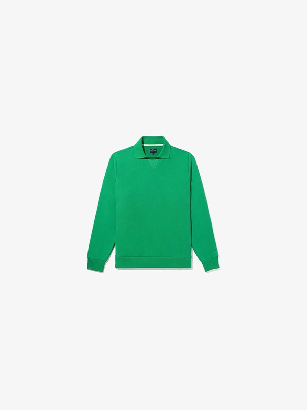 [해외] NOAH 노아 POLO COLLAR CREW NECK 그린