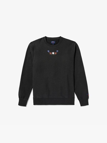 [해외] NOAH 노아 EMBROIDERED CREW NECK 미드나잇