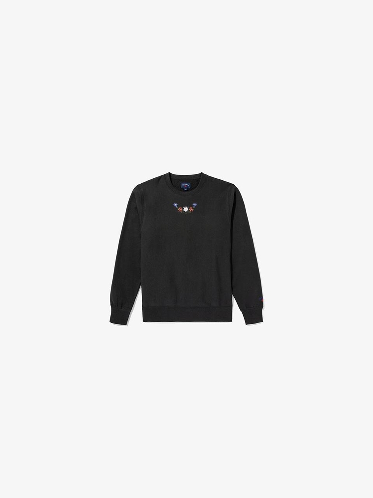 [해외] NOAH 노아 EMBROIDERED CREW NECK 미드나잇