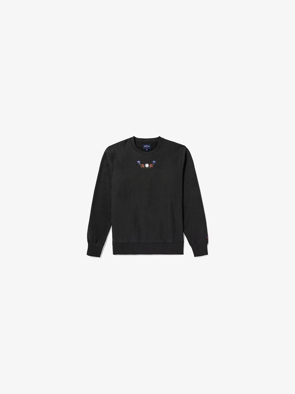 [해외] NOAH 노아 EMBROIDERED CREW NECK 미드나잇