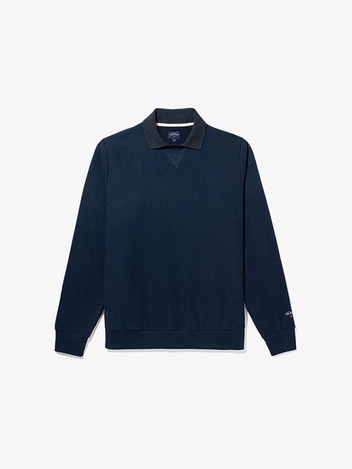 [해외] NOAH 노아 POLO COLLAR CREW NECK 네이비