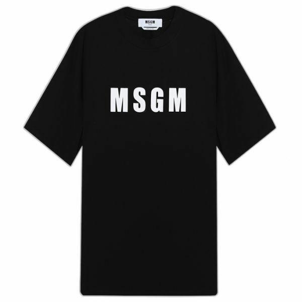 WizWid MSGM 엠에스지엠 22FW 로고 프린트 반팔 티셔츠 332OMM22 222222 22 TMG512809 1672557049