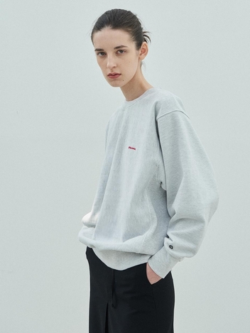 [주말특가]HAND STITCH SWEATSHIRTS_LIGHT GREY