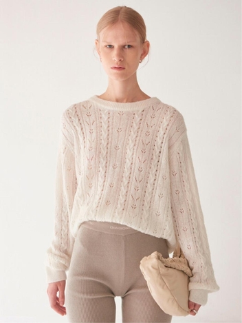 [주말특가]ECO LEATHER SHIRRING BAG_BEIGE