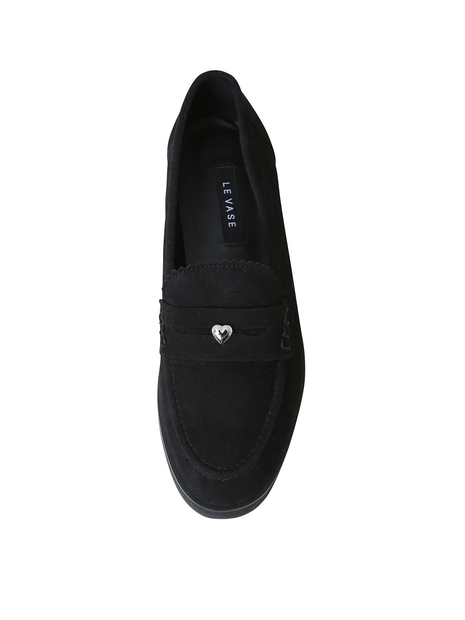 LOVE PENNY LOAFER ( BLACK SUEDE )