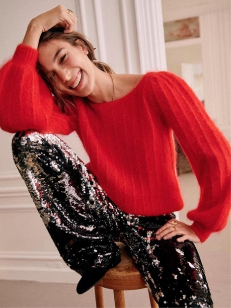 ARETHA SWEATER Orange