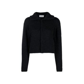 르메르 스냅 가디건 블랙 여성 KN674 LK121 999