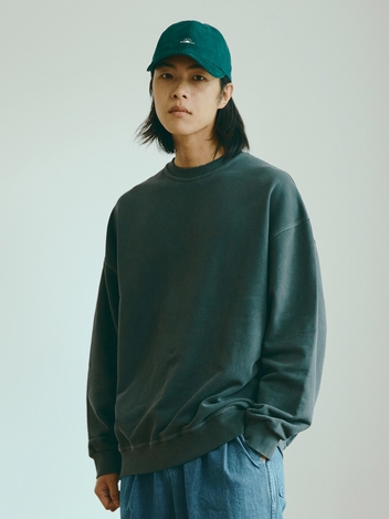 피그먼트 스웨트셔츠 다크그레이