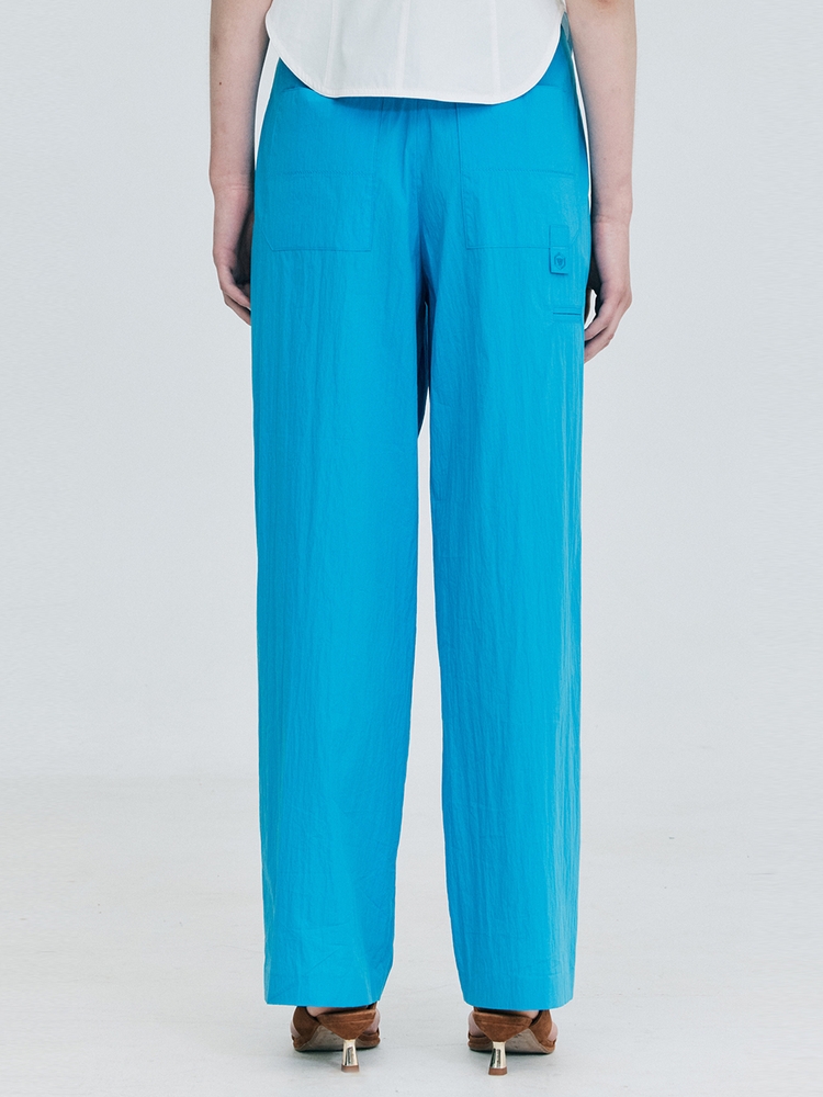 Summer Tuck Pants_Blue