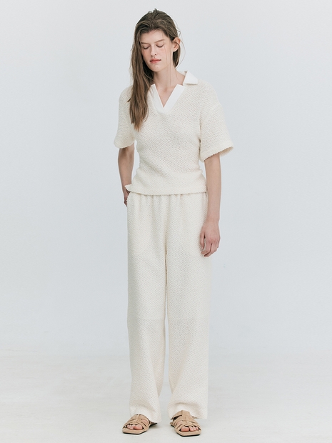 Easy Wide Pants_Cream