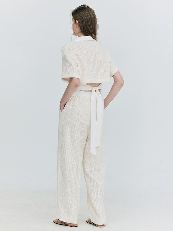 Easy Wide Pants_Cream