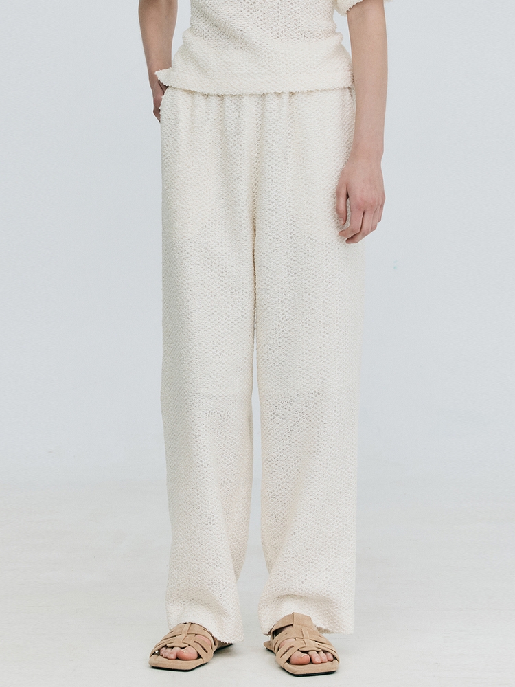 Easy Wide Pants_Cream