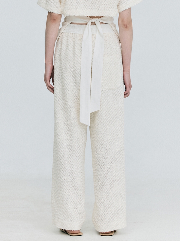 Easy Wide Pants_Cream