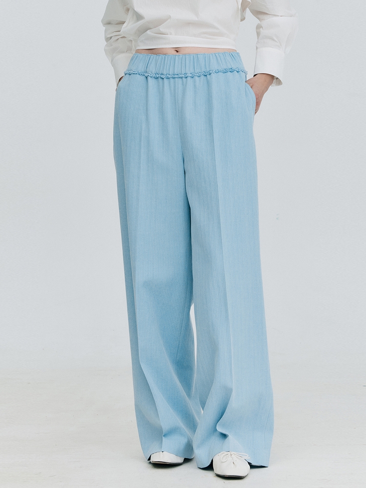 Color Banding Pants_Blue