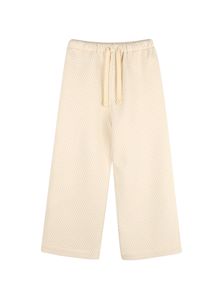 elder organic long pants - beige