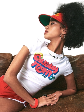 CALIE FEVER TSHIRT WHITE