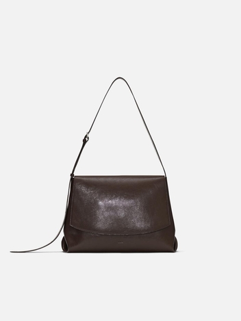 Kiki messenger bag Wrinkled van dyke brown
