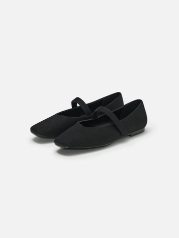 Rowie mary jane shoes fabric Black