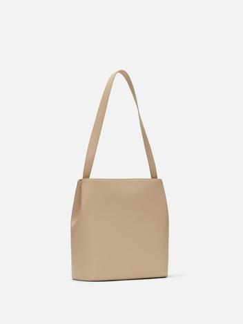 Aline medium shoulder bag Jaune beige
