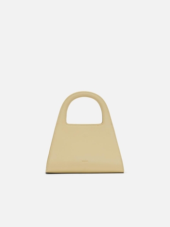 Mini bell tote bag Naples butter