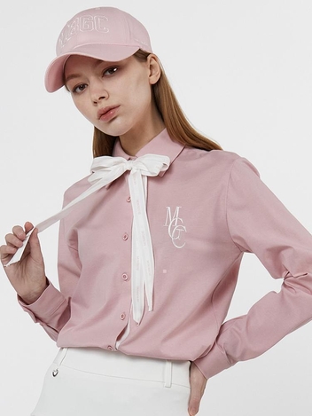 MGC SINGLE JERSEY 실켓 스판셔츠 PINK