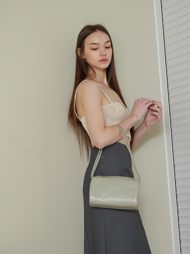 CYLINDER MINI BAG-GRAY