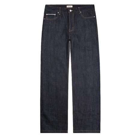 078 Raw Selvedge denim Jeans (Indigo Blue)