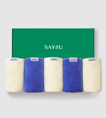 프리미엄 타월 5set [카스테라3+블루진2]