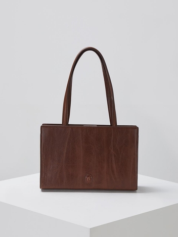 Oval lady bag(Vintage wood)
