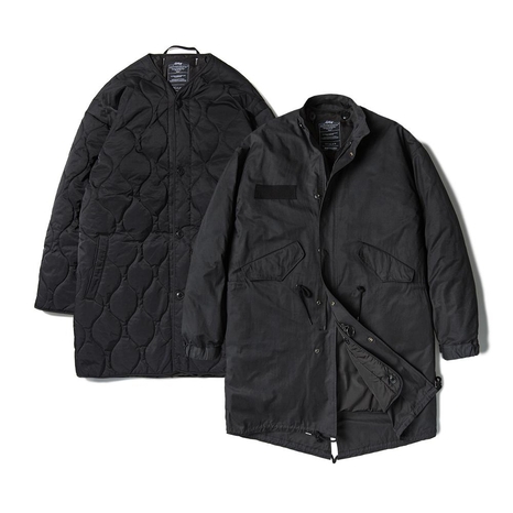 플루크 2 IN 1 M65 피쉬테일 파카 FYJ101 / 2color