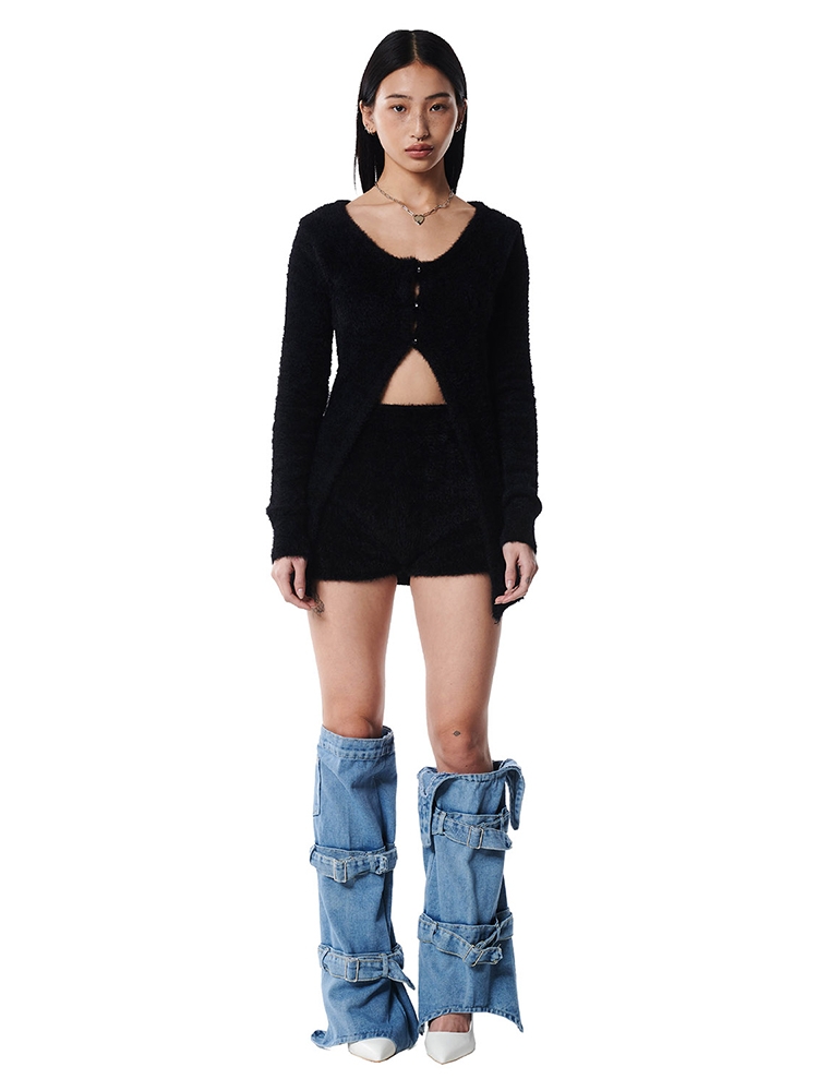 ANGORA SHORTS_BLACK