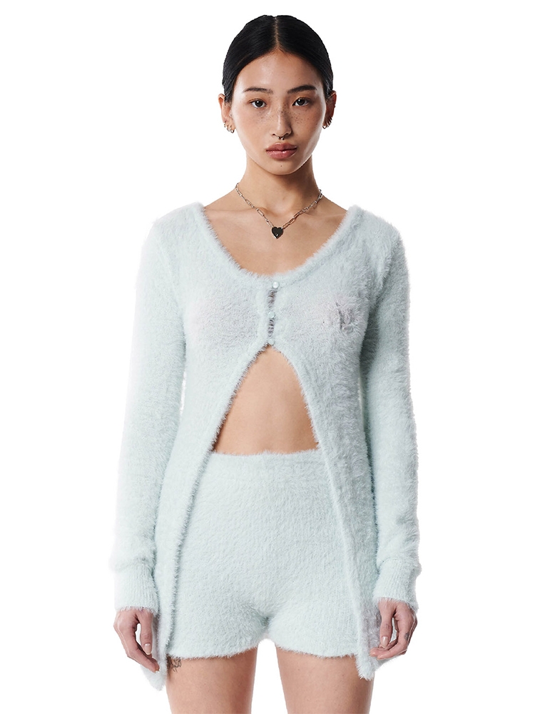 ANGORA LONG CARDIGAN_MINT