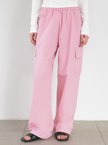 [23SS] 투웨이 카고 밴딩 팬츠_PINK