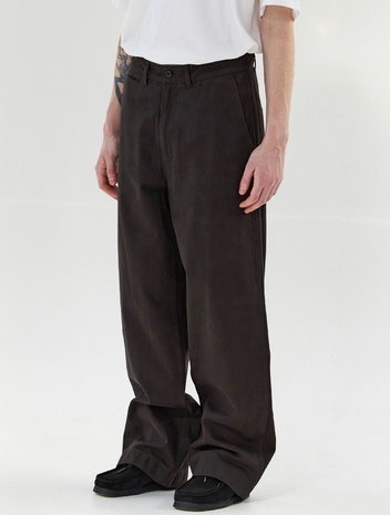 OFFICER CHINO PANTS (CHARCOAL)