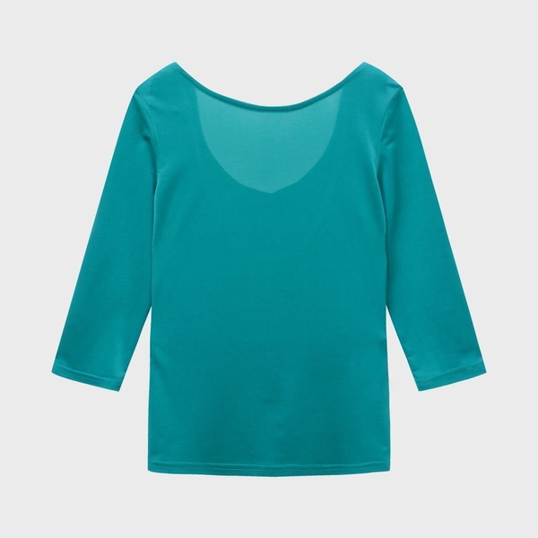 Back Oval Neckline Point Top Mint WBBSTP013MT