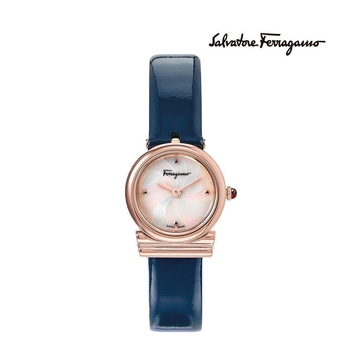 페라가모 FERRAGAMO 여성 간치니 가죽시계 SFYE00622
