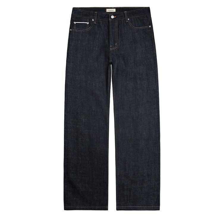 084 Raw Selvedge denim Jeans (Deep Indigo)