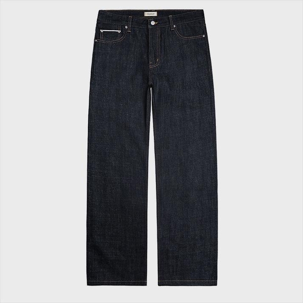 084 Raw Selvedge denim Jeans (Deep Indigo)