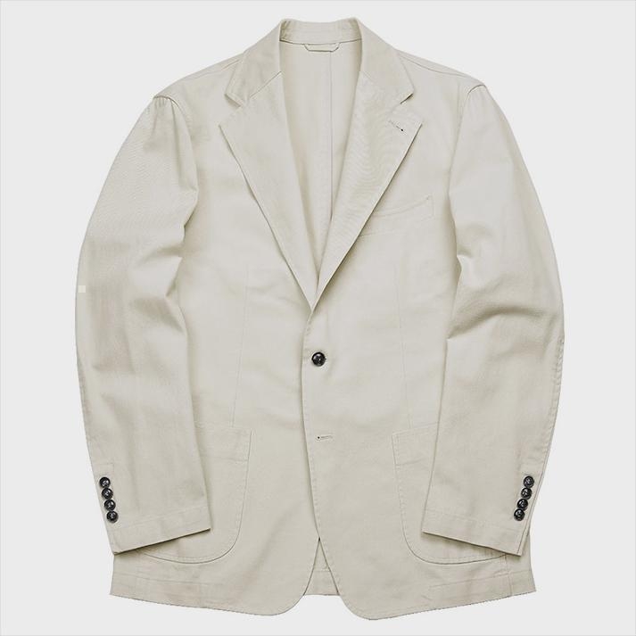 3R2B Cotton Washed Jacket (Ivory)