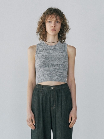 [주말특가]BACK SLIT TERRY KNIT_GRAY