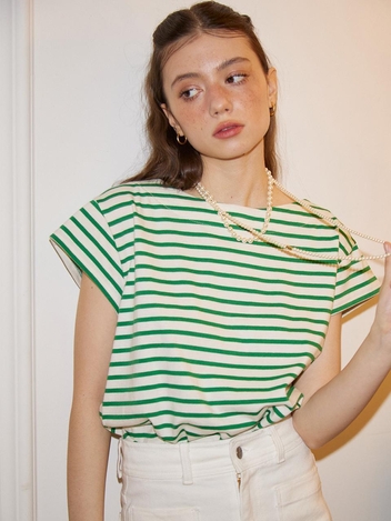 Short Sleeve Stripe T