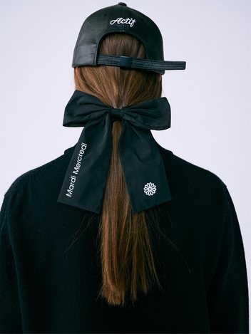 [위즈특가]RIBBON SCRUNCHIE_BLACK