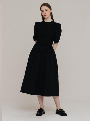 Romantic Chic Shirring Dress VC2312OP001M